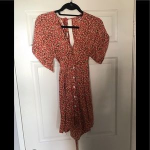 Floral Faithful The Brand Mini Dress.